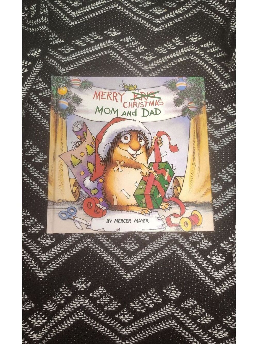 Mercer Mayer Merry Christmas Mom and Dad Little Critter Kohl’s Cares Hardcover